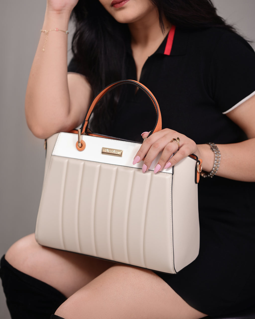 CLASSIC EDGE SATCHEL BAG