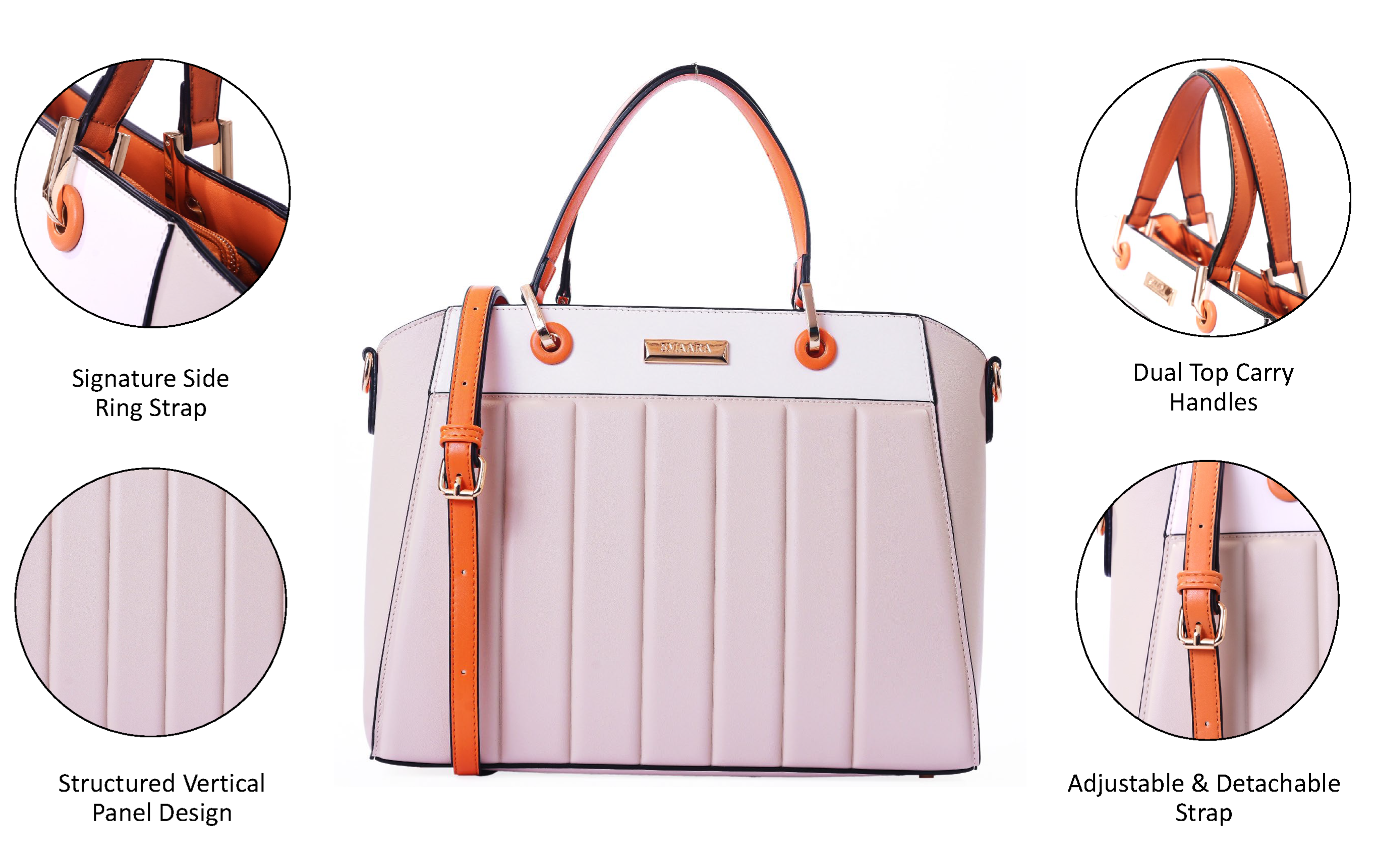 CLASSIC EDGE SATCHEL BAG