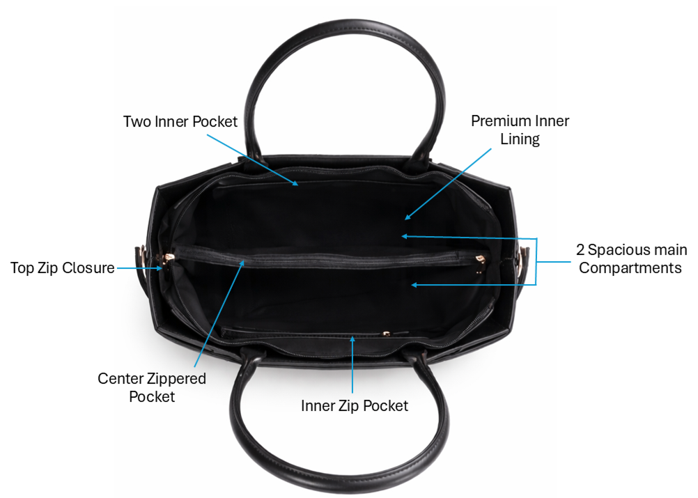 ONYX AURA TOTE BAG