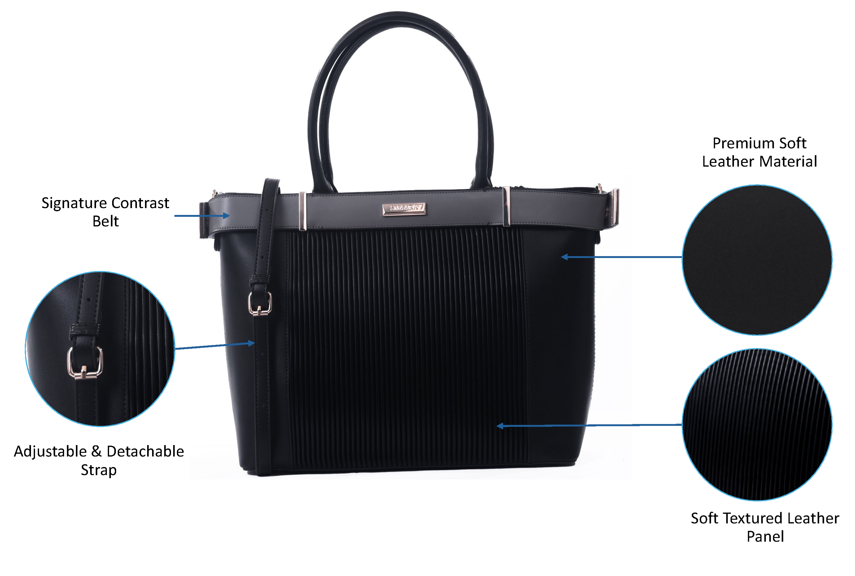 ONYX AURA TOTE BAG