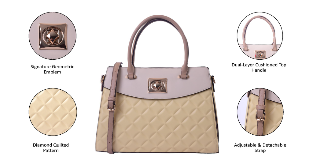 BUTTER BLOOM SATCHEL BAG